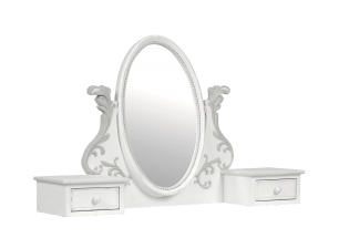 Kumodes augšdaļa ar spoguli