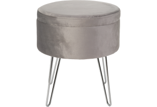 Столик Glamour stool 100*100 grey